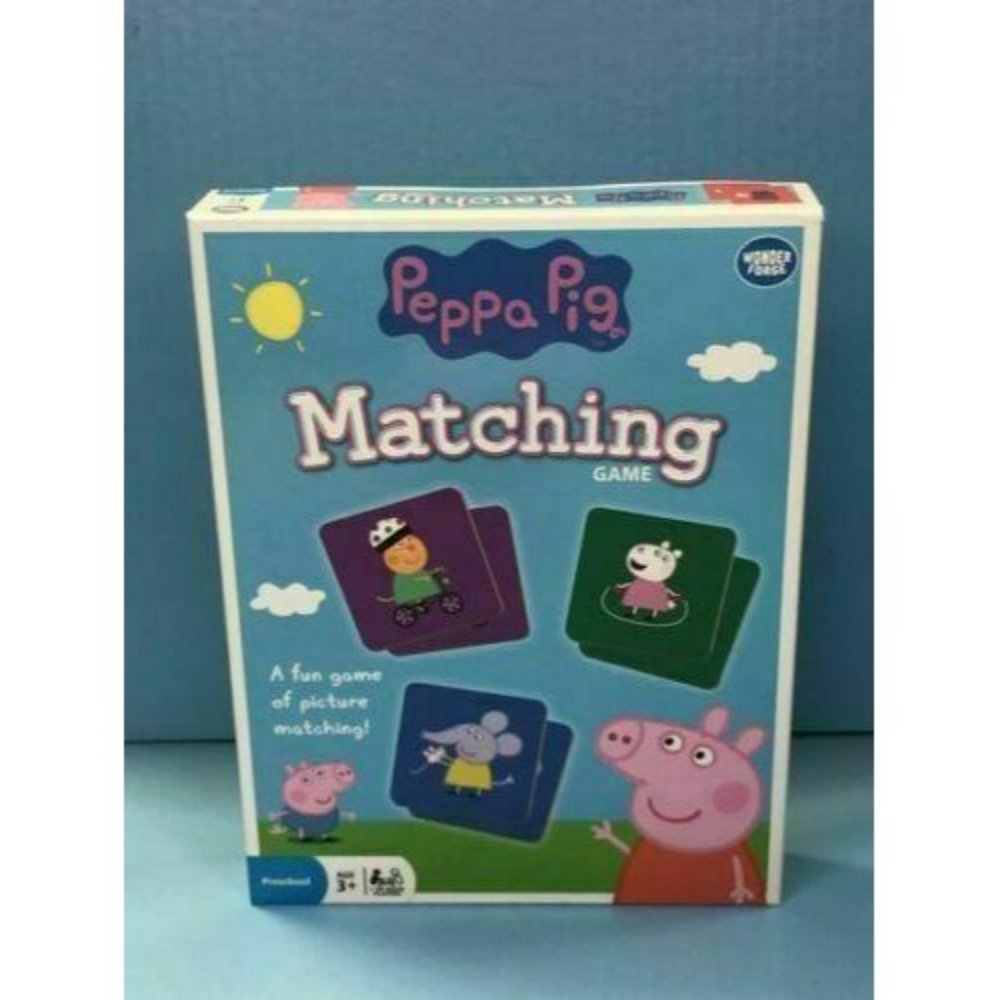 Wonder Forge Peppa Pig Matching game BRAND NEW!